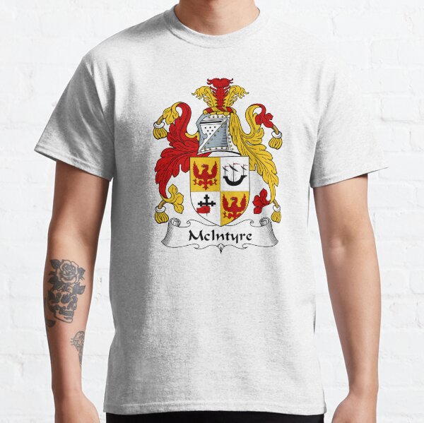 McIntyre Coat of Arms / McIntyre Family Crest Classic T-Shirt