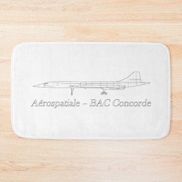 Item preview, Aérospatiale - BAC Concorde Black Outline designed and sold by Avi8orGear.