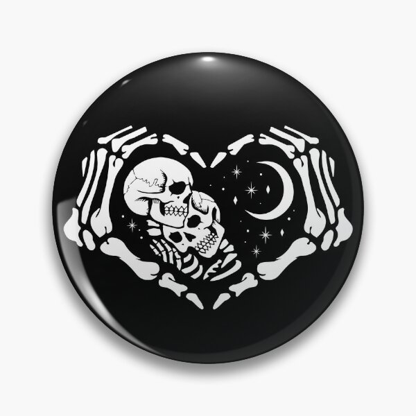 Item preview, Skeleton Lovers with Heart Hands designed and sold by SpreadForSatan.