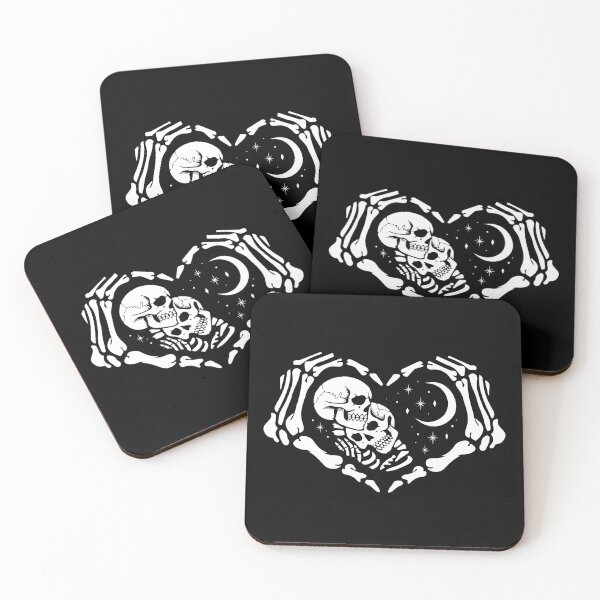 Item preview, Skeleton Lovers with Heart Hands designed and sold by SpreadForSatan.