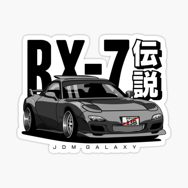 Pegatinas Rx7 Fd Redbubble