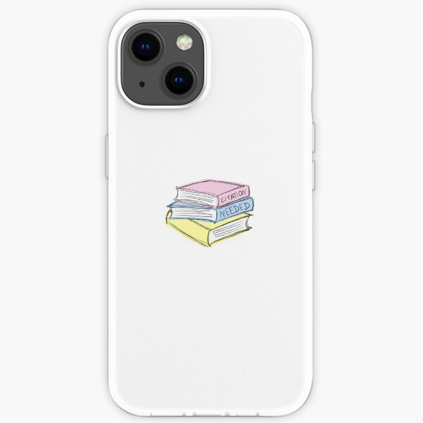 Citation Needed - Colorful Books (pastel) iPhone Soft Case