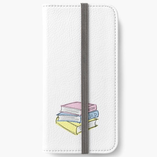 Citation Needed - Colorful Books (pastel) iPhone Wallet
