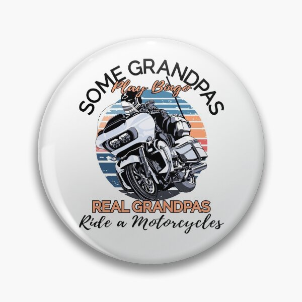 Item preview, Some Grandpas play bingo, Real Grandpas ride a motorcycles, biker grandpas, coolest grandpas, real grandpas designed and sold by Lekrock.