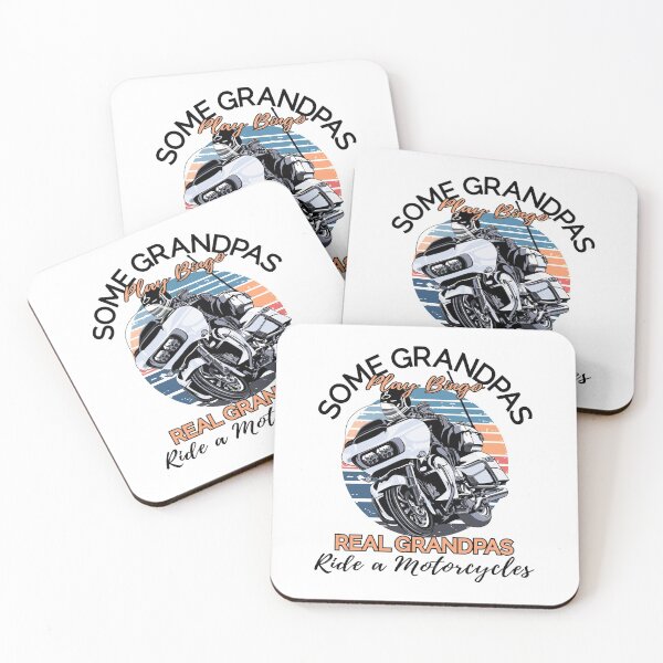 Item preview, Some Grandpas play bingo, Real Grandpas ride a motorcycles, biker grandpas, coolest grandpas, real grandpas designed and sold by Lekrock.