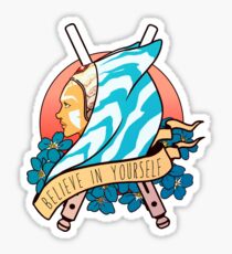 Star Wars Ahsoka Tano 'Believe in yourself' Sticker