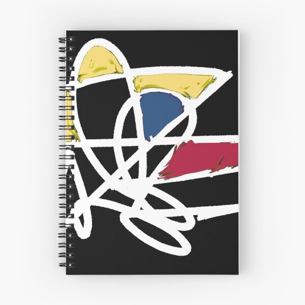 Item preview, Black Modern Abstract Line Art designed and sold by RallyPointArt.