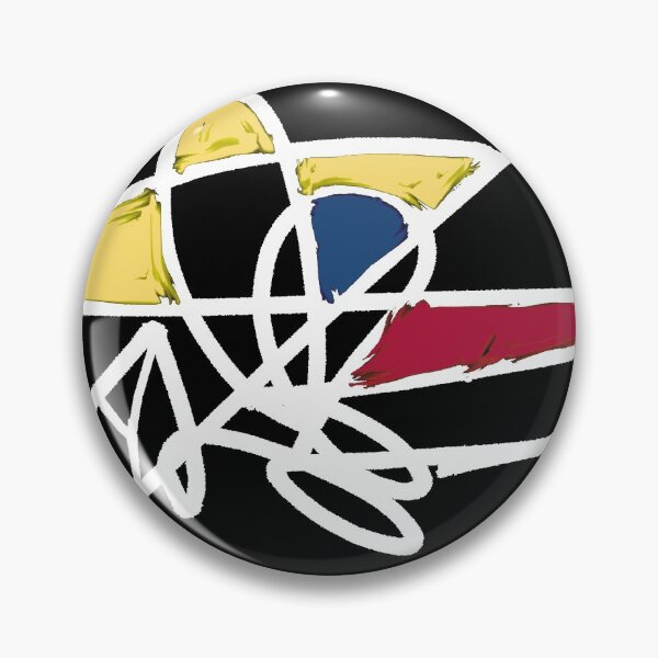 Item preview, Black Modern Abstract Line Art designed and sold by RallyPointArt.
