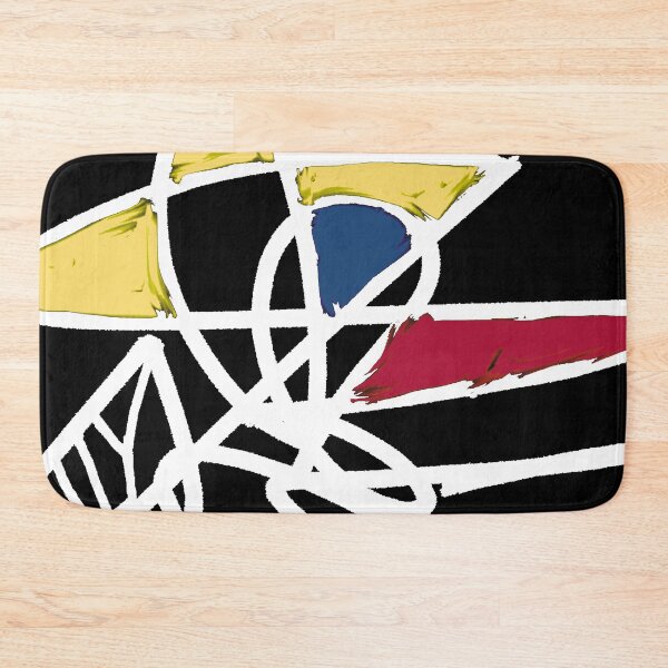 Item preview, Black Modern Abstract Line Art designed and sold by RallyPointArt.