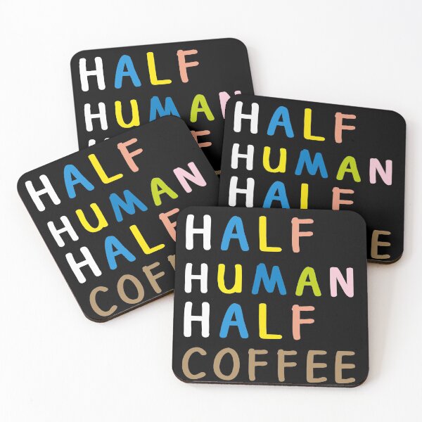 Item preview, Half Human, Half Coffee designed and sold by Sam Artist.