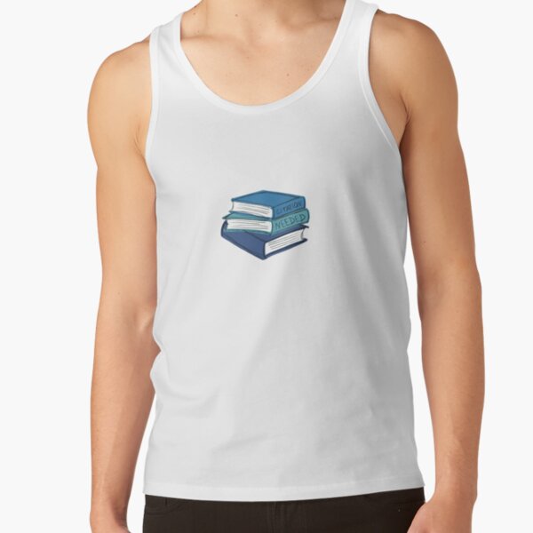 Citation Needed - Colorful Books (blue) Tank Top