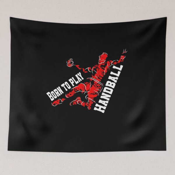 Item preview, Handball Player Circle Runner Back room designed and sold by besTmanuFacture.