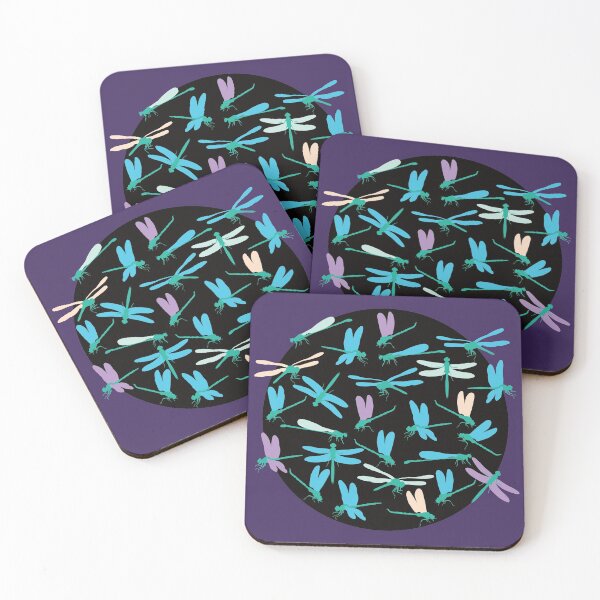 Item preview, Copy of Dragonfly pattern in black circle designed and sold by STG-Designs.