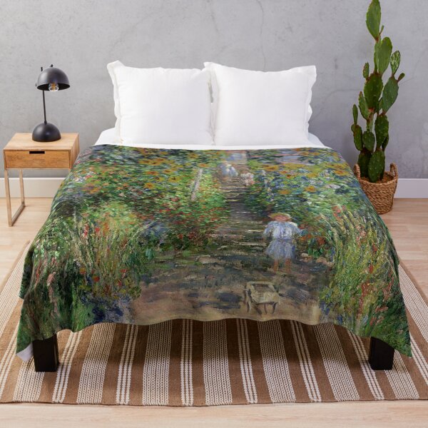 Item preview, Claude Monet's Monet's Garden at Vetheuil designed and sold by mosfunky.