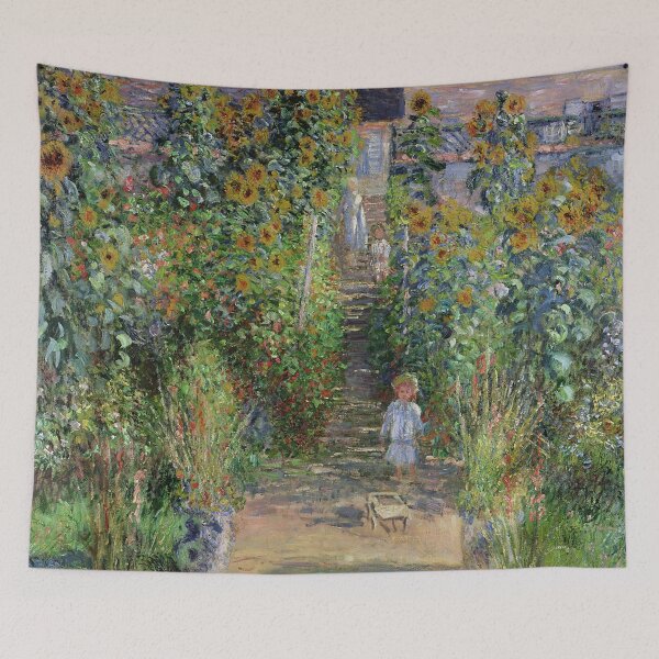 Item preview, Claude Monet's Monet's Garden at Vetheuil designed and sold by mosfunky.
