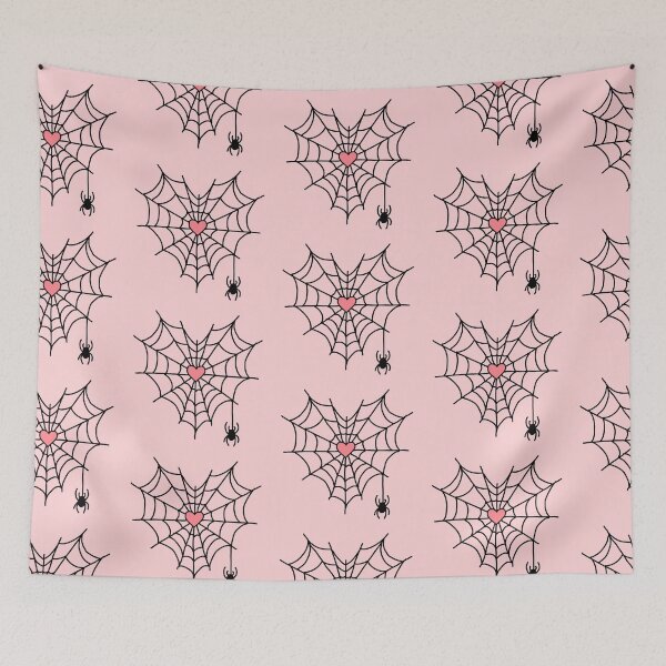 Item preview, spider web heart designed and sold by y2kdiariesbyliz.