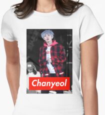 Chanyeol Women's Fitted T-Shirt