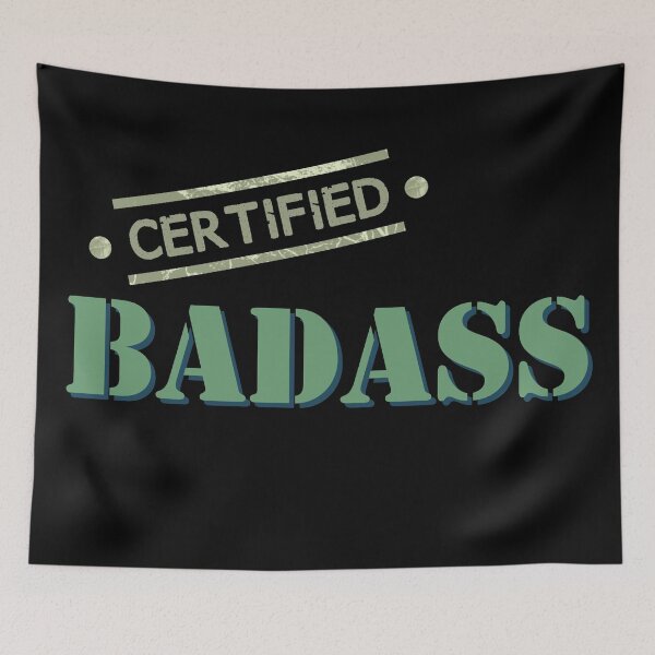 Item preview, Certified Badass designed and sold by Monkey204.