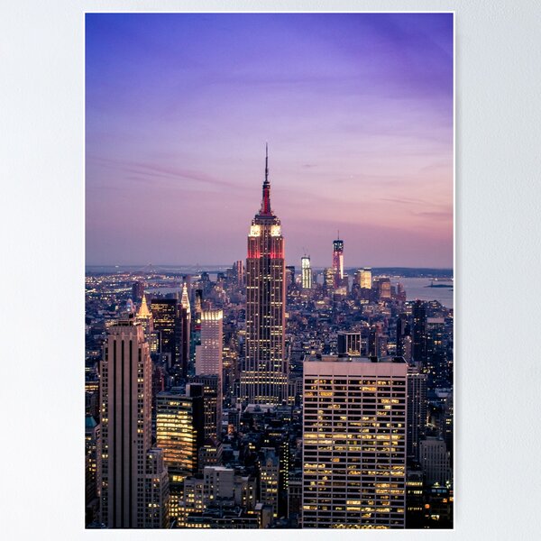 NYC Night Poster