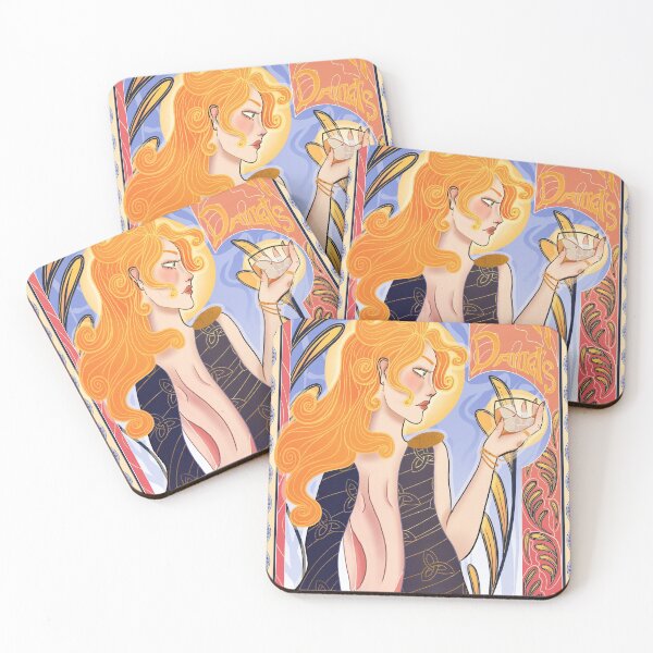 Item preview, Art Nouveau Inspired Print designed and sold by Grace Excellence _.