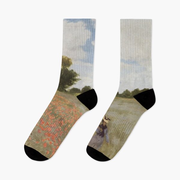 Item preview, Claude Monet's Coquelicots, La Promnade (Poppies) designed and sold by mosfunky.