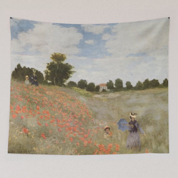 Item preview, Claude Monet's Coquelicots, La Promnade (Poppies) designed and sold by mosfunky.