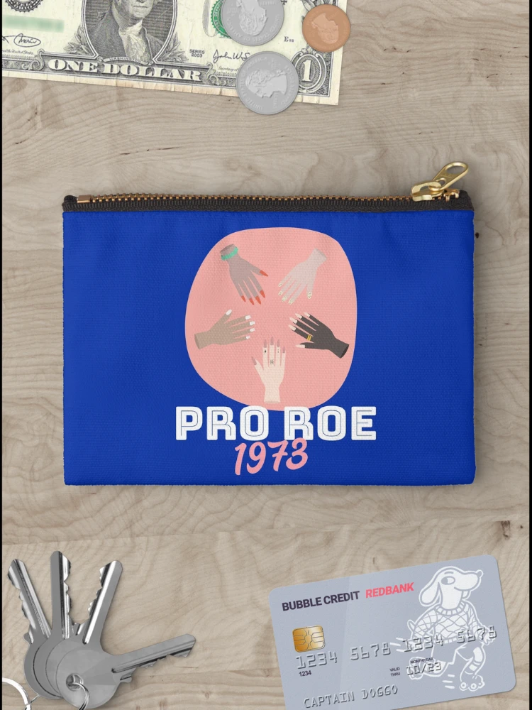 Thumbnail 3 of 4, Zipper Pouch, Pro Roe 1973 designed and sold by ForStrong.