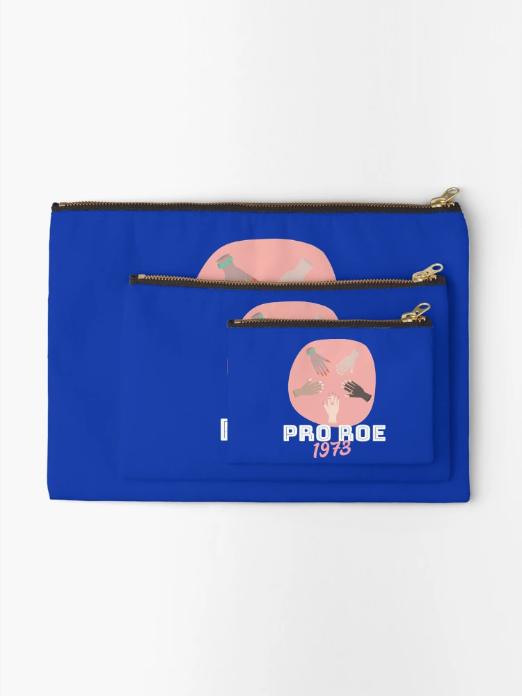 Thumbnail 2 of 4, Zipper Pouch, Pro Roe 1973 designed and sold by ForStrong.