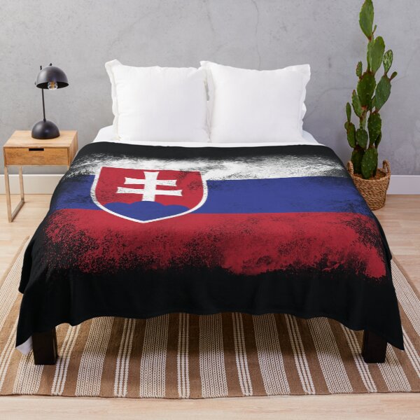 Item preview, Slovakia Flag designed and sold by psychoshadow.