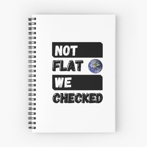 Item preview, Not Flat, We Checked designed and sold by coloronym.