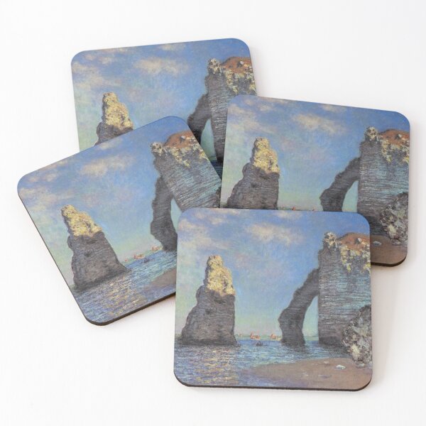 Item preview, Claude Monet's The Cliffs at Etretat designed and sold by mosfunky.