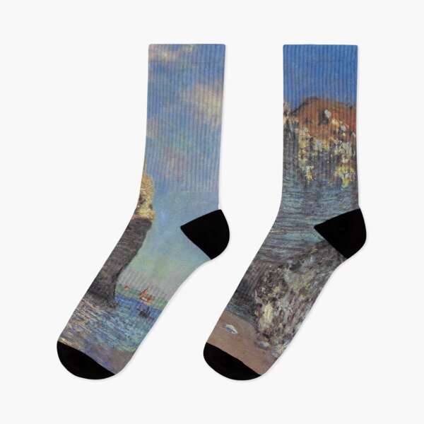 Item preview, Claude Monet's The Cliffs at Etretat designed and sold by mosfunky.