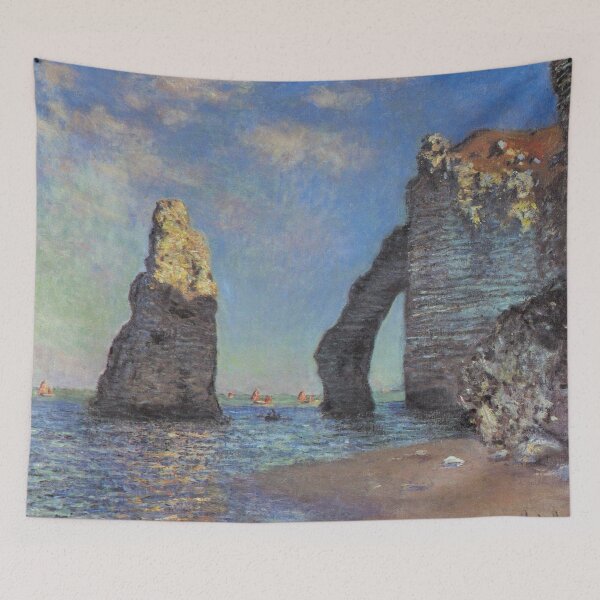 Item preview, Claude Monet's The Cliffs at Etretat designed and sold by mosfunky.