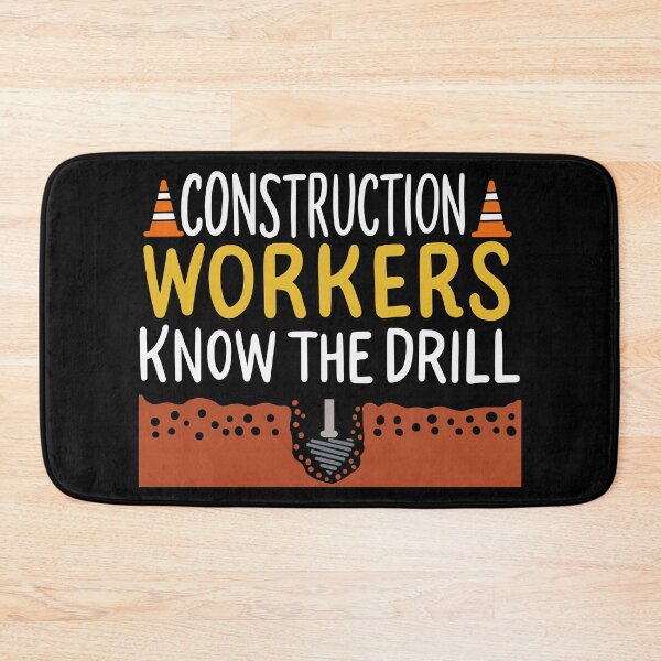 Item preview, Construction Workers Know The Drill designed and sold by Sandra78.