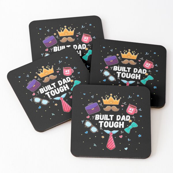 Item preview, Built Dad Tough Fathers Day Souvenirs designed and sold by Nzgiftsandmore.