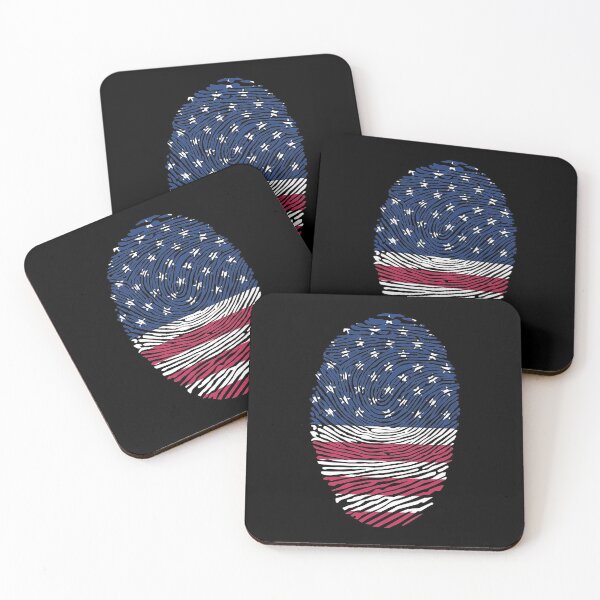 Item preview, American Flag day - U.S Flag fingerprint designed and sold by Luxury-Outfits.