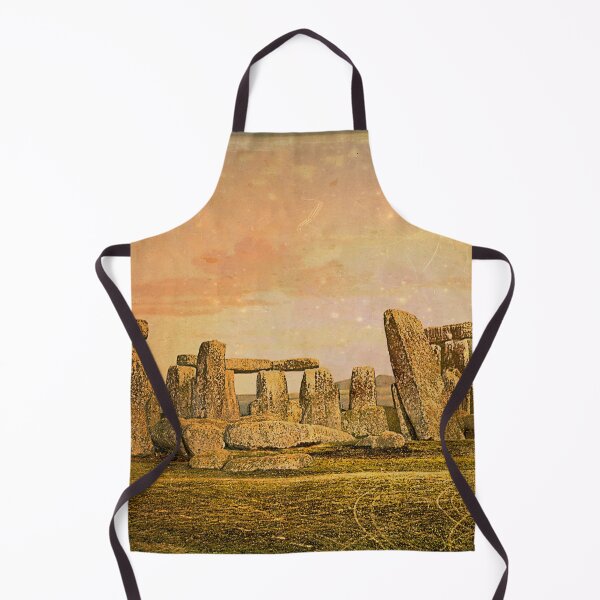 Item preview, Stonehenge, Salisbury Plain, England - Distressed Retro Photograph designed and sold by Retro Art Factory.