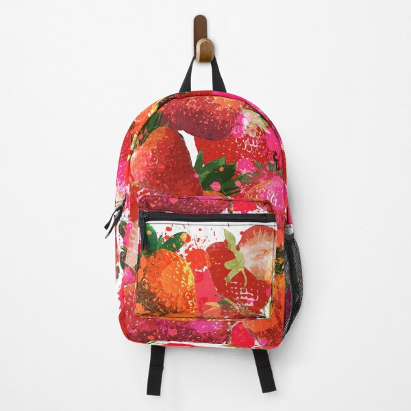 Item preview, Watercolor Strawberries Splash designed and sold by Soumita.