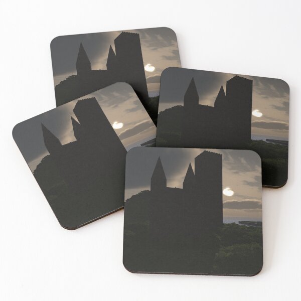 Item preview, Sunset at the church ruins designed and sold by hen-anci-worlds.