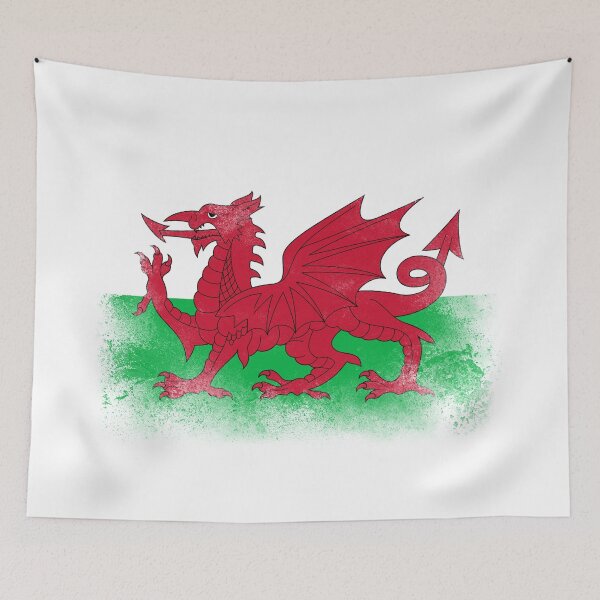 Item preview, Wales Flag designed and sold by psychoshadow.