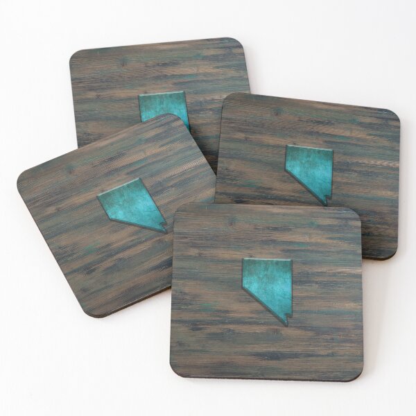 Item preview, Nevada State Shape Teal designed and sold by Jared Davies.