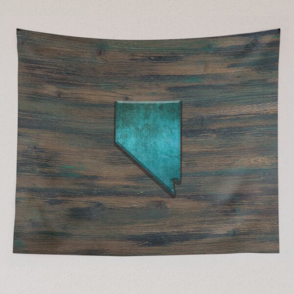 Item preview, Nevada State Shape Teal designed and sold by Jared Davies.
