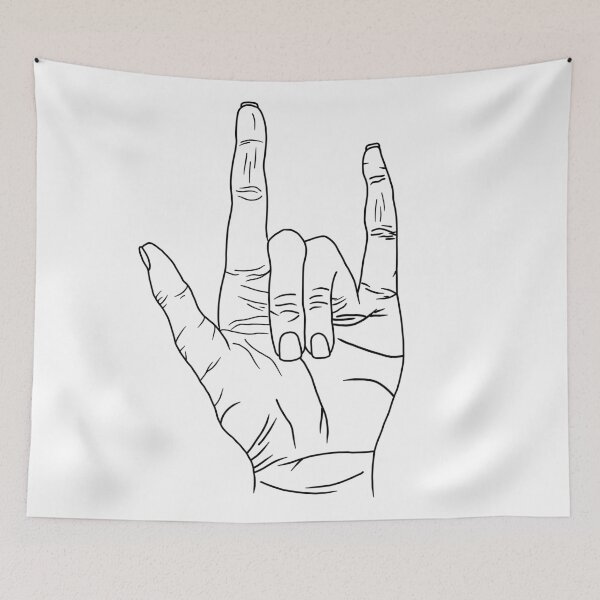 Item preview, Rock On - Monochrome designed and sold by madibroo.