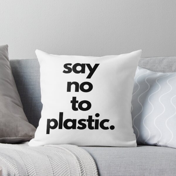 Item preview, say no to plastic designed and sold by audihoyt.