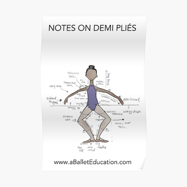 NOTES ON DEMI PLIES Poster