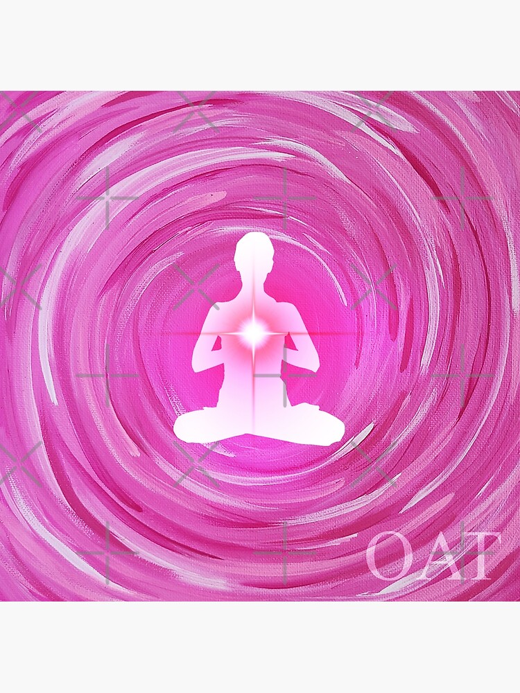 Pink Energy Aura of Compassion by Artcestral