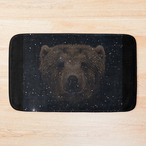 Item preview, Bear head night pattern, wild animal print, bear lover t-shirts designed and sold by Kirei-Lily.