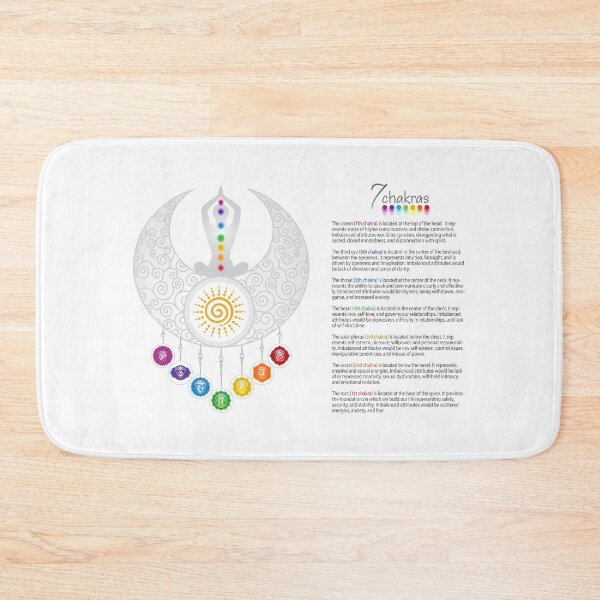 Item preview, Crescent Moon Sun Chakra Chart - WBG 59 designed and sold by serenaking.