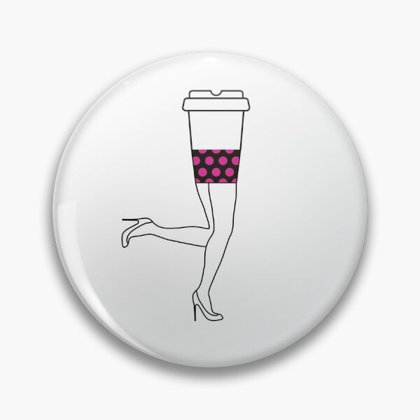 Item preview, A Woman Running on Coffee  designed and sold by TheMinnie.