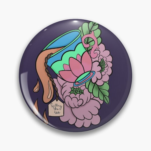 Item preview, Spilling the tea designed and sold by Sad Shorts.